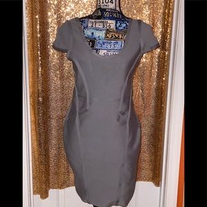 Gray Bondage Dress